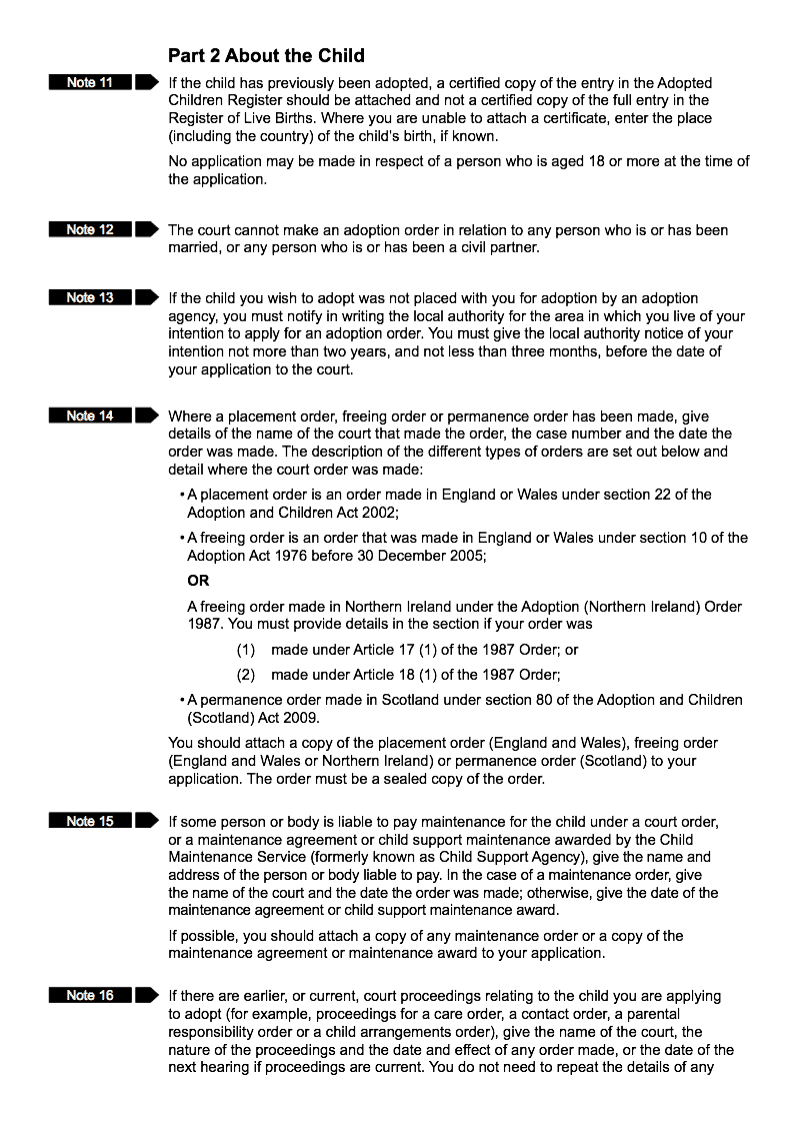 Preview thumbnail for A58 Notes