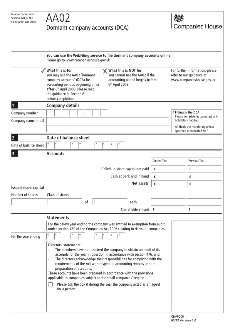 aa02-dormant-company-accounts-dca-section-441
