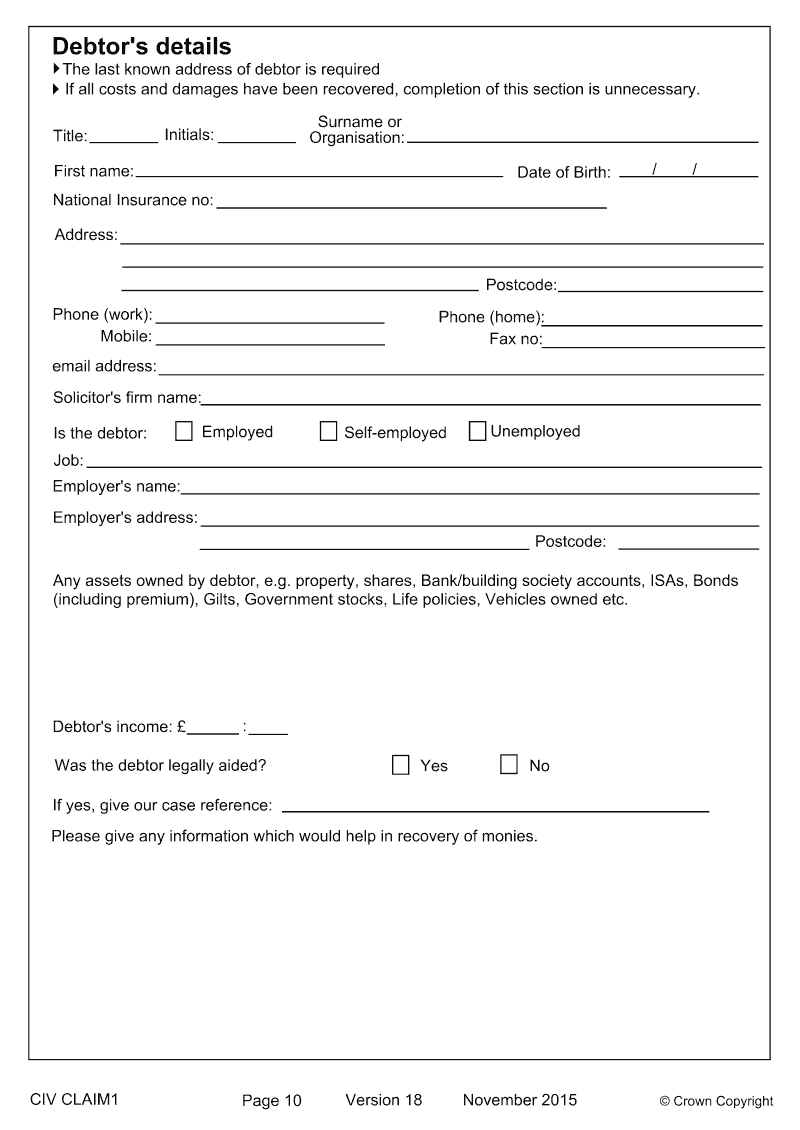 Preview thumbnail for CIV CLAIM1