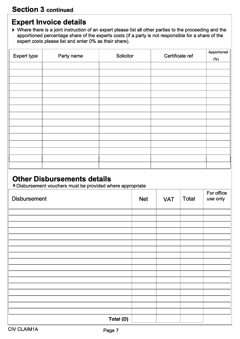 Preview thumbnail for CIV CLAIM1A