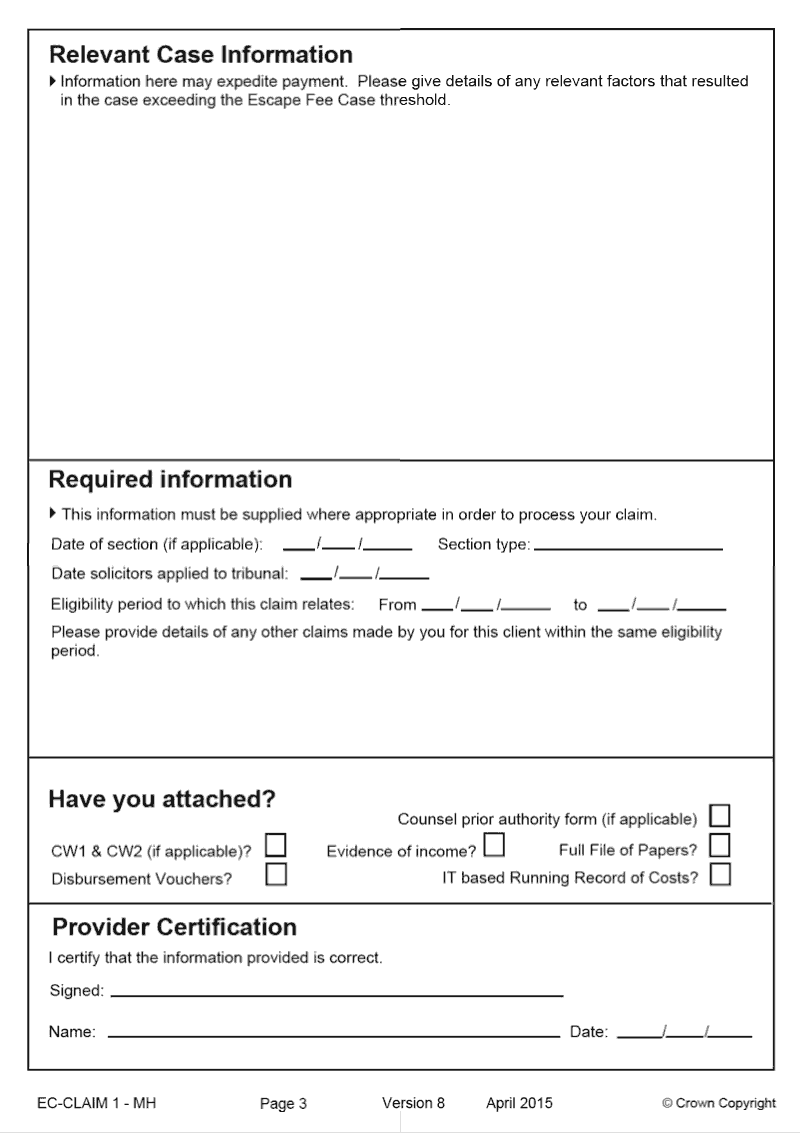 Preview thumbnail for EC-CLAIM1 MH