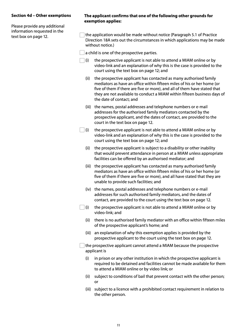 Preview thumbnail for Form A1