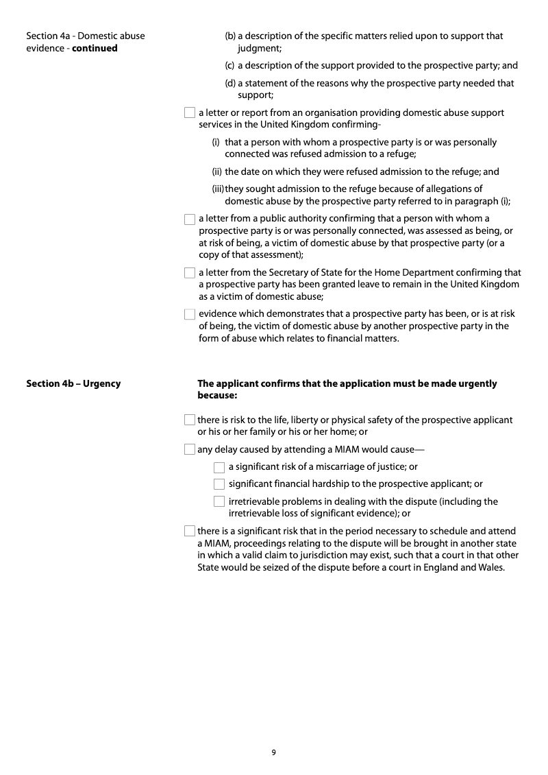 Preview thumbnail for Form A1