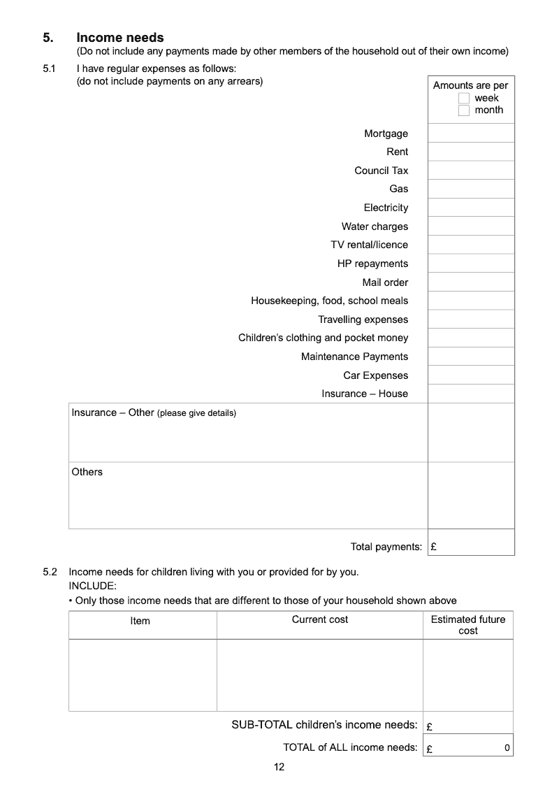 Preview thumbnail for Form E1