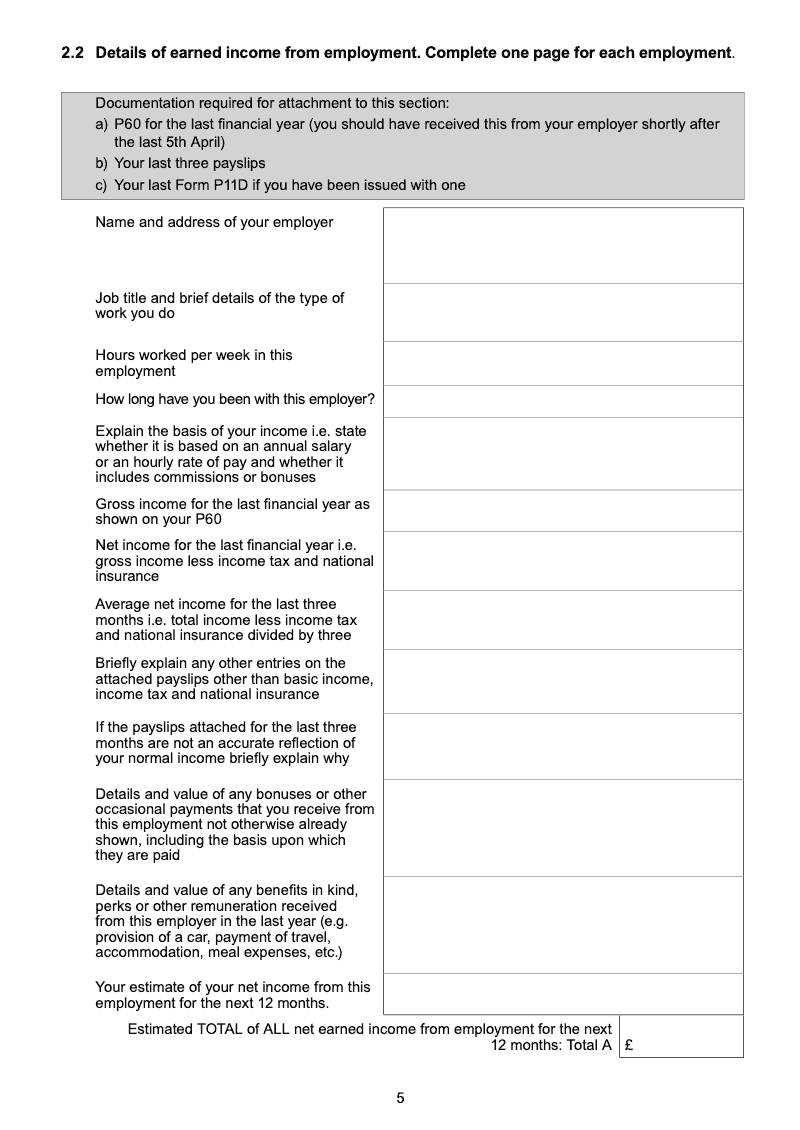 Preview thumbnail for Form E1