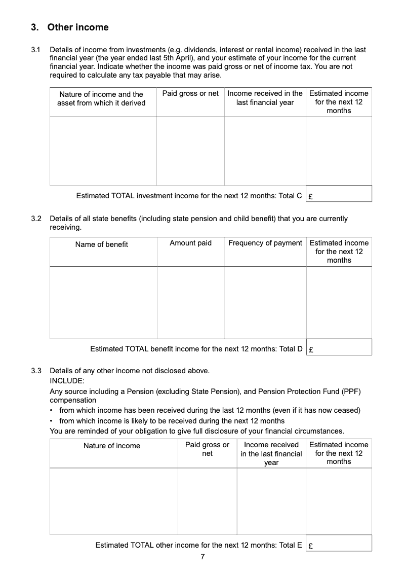 Preview thumbnail for Form E1