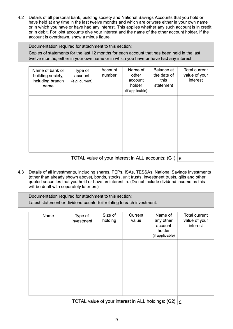 Preview thumbnail for Form E1