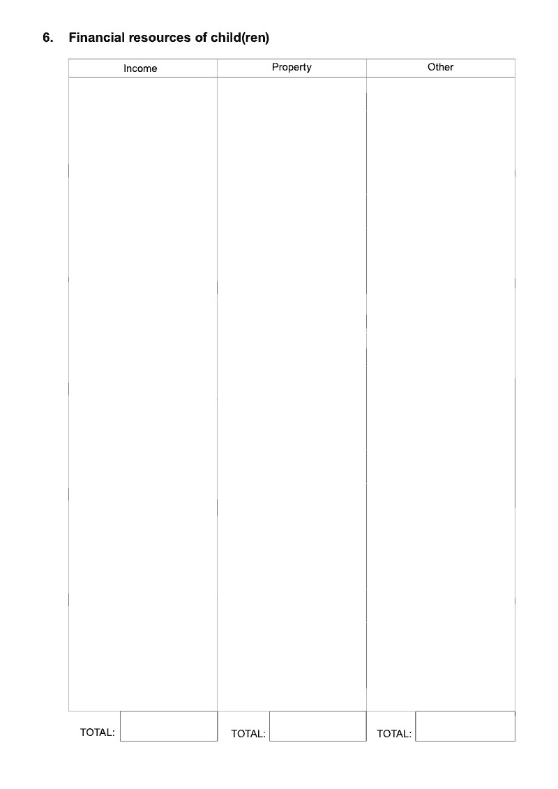 Preview thumbnail for Form E1 Long