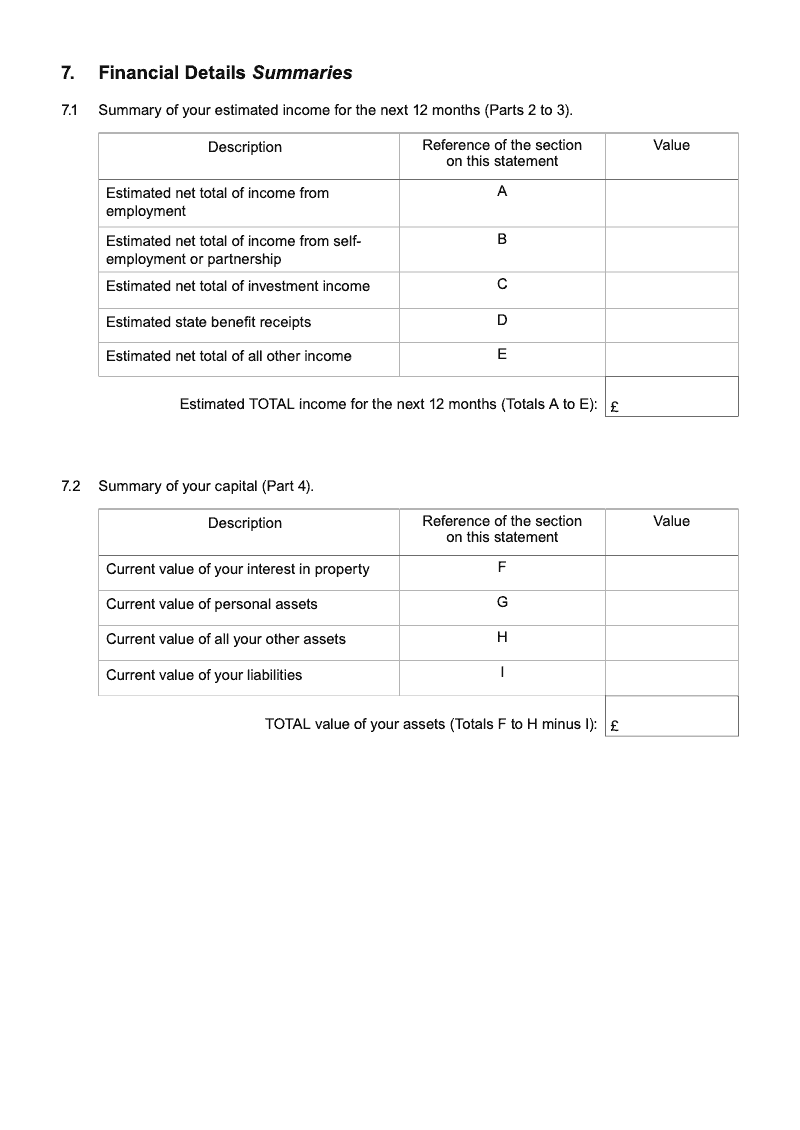 Preview thumbnail for Form E1 Long