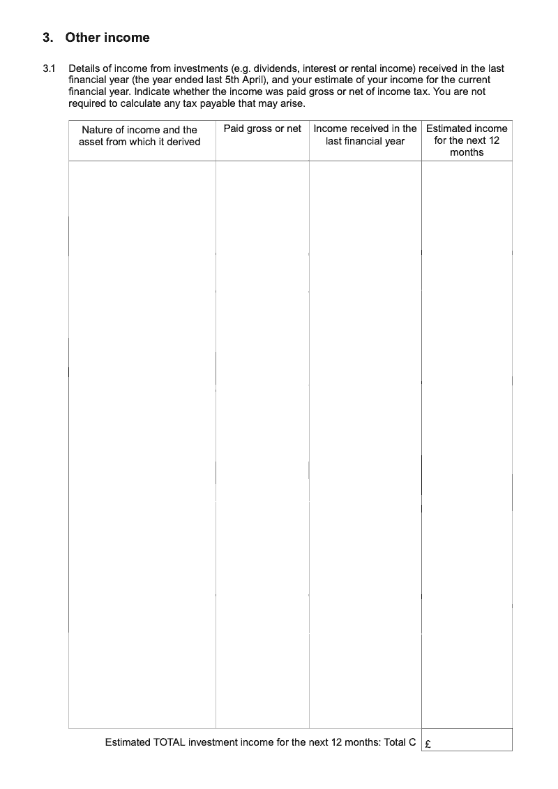 Preview thumbnail for Form E1 Long