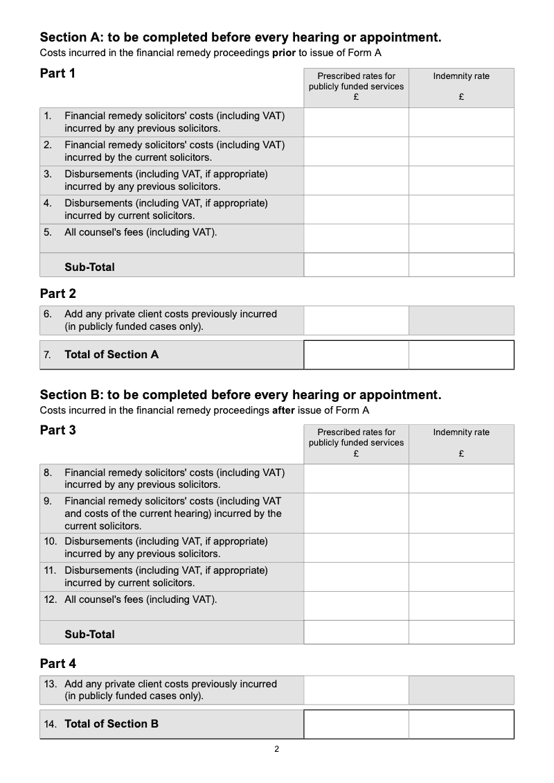 Preview thumbnail for Form H