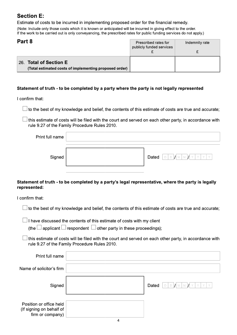 Preview thumbnail for Form H1