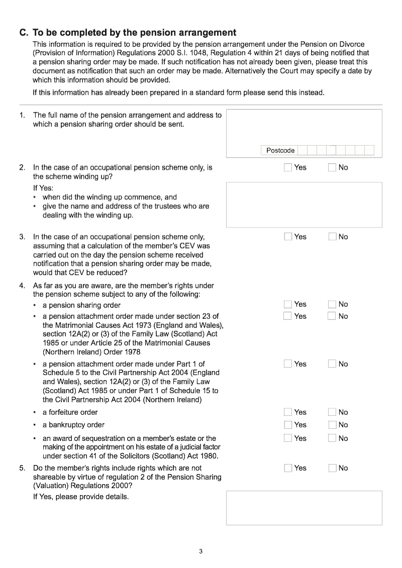 Preview thumbnail for Form P