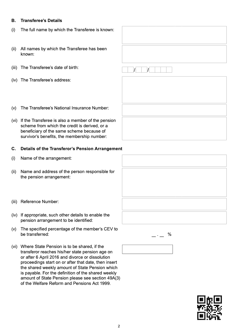 Preview thumbnail for Form P1