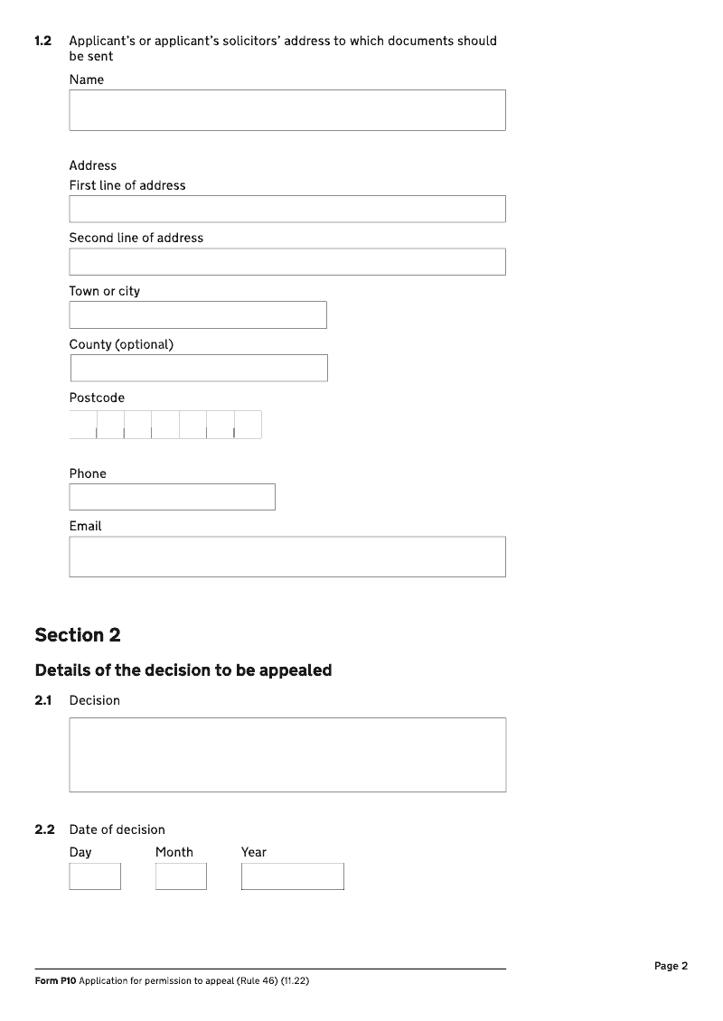 Preview thumbnail for FormP10