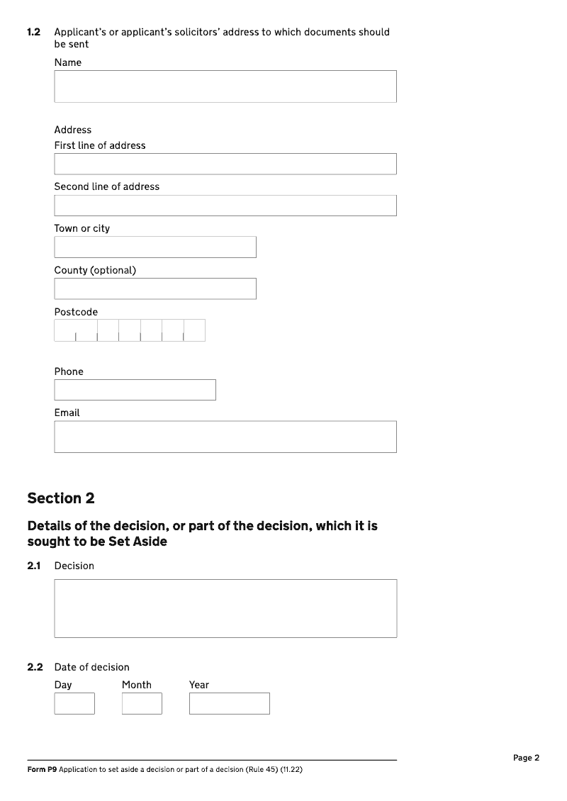 Preview thumbnail for FormP9