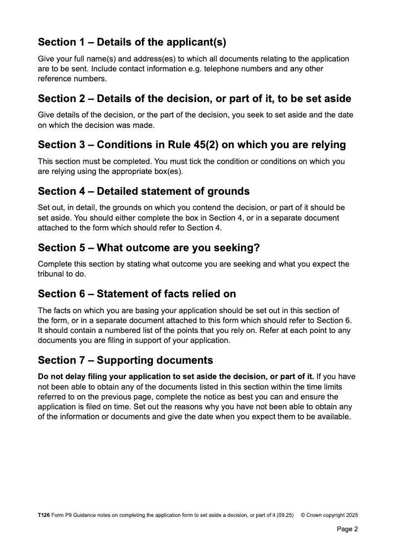 Preview thumbnail for FormP9-Guidance