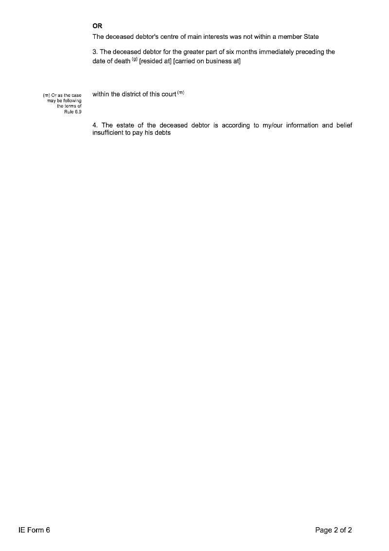 Preview thumbnail for IE Form 6