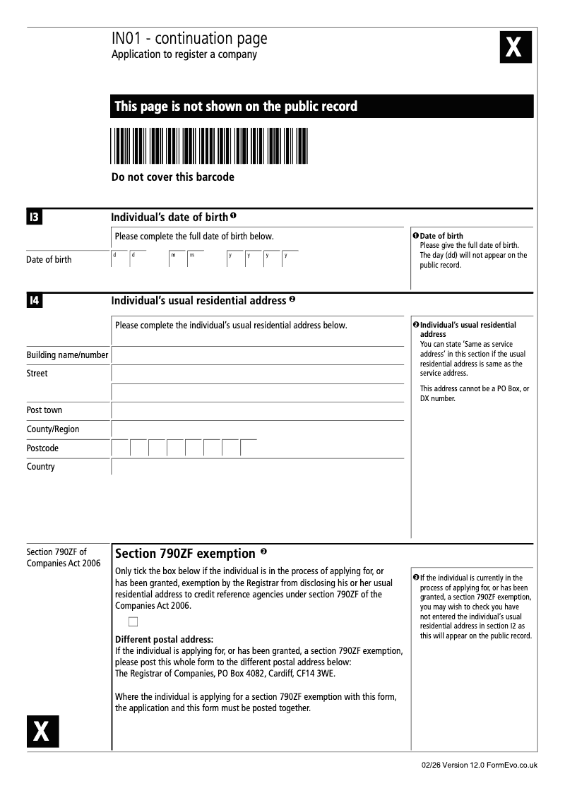 Preview thumbnail for IN01 Continuation Page 9