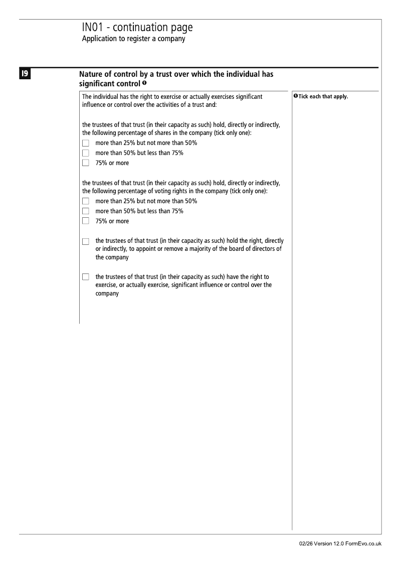 Preview thumbnail for IN01 Continuation Page 9