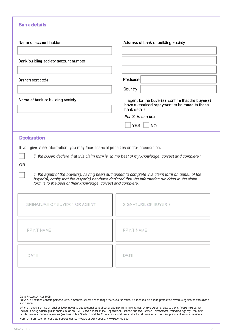 Preview thumbnail for LBTT ADS Refund