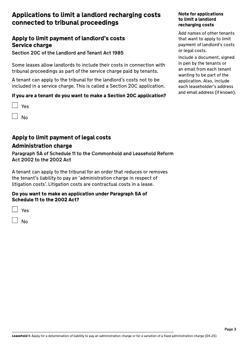 Preview thumbnail for Leasehold 1