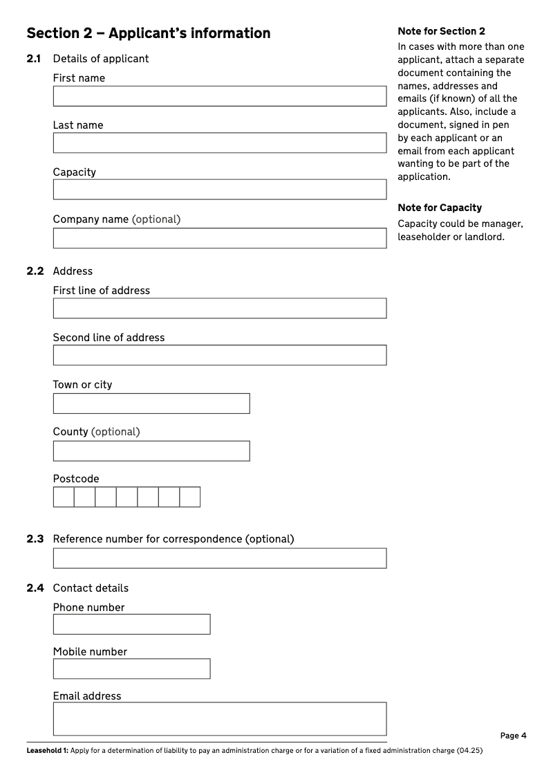 Preview thumbnail for Leasehold 1