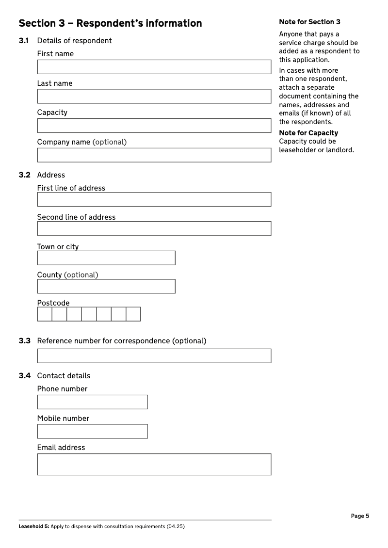 Preview thumbnail for Leasehold 5