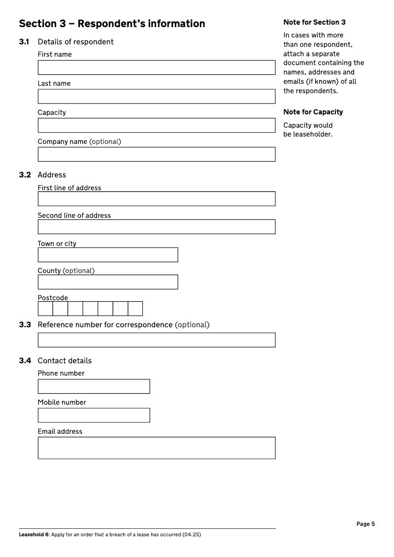 Preview thumbnail for Leasehold 6