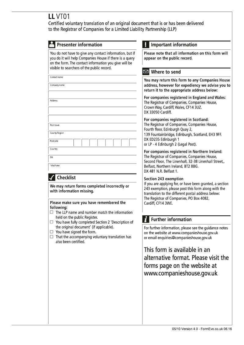 Preview thumbnail for LL VT01