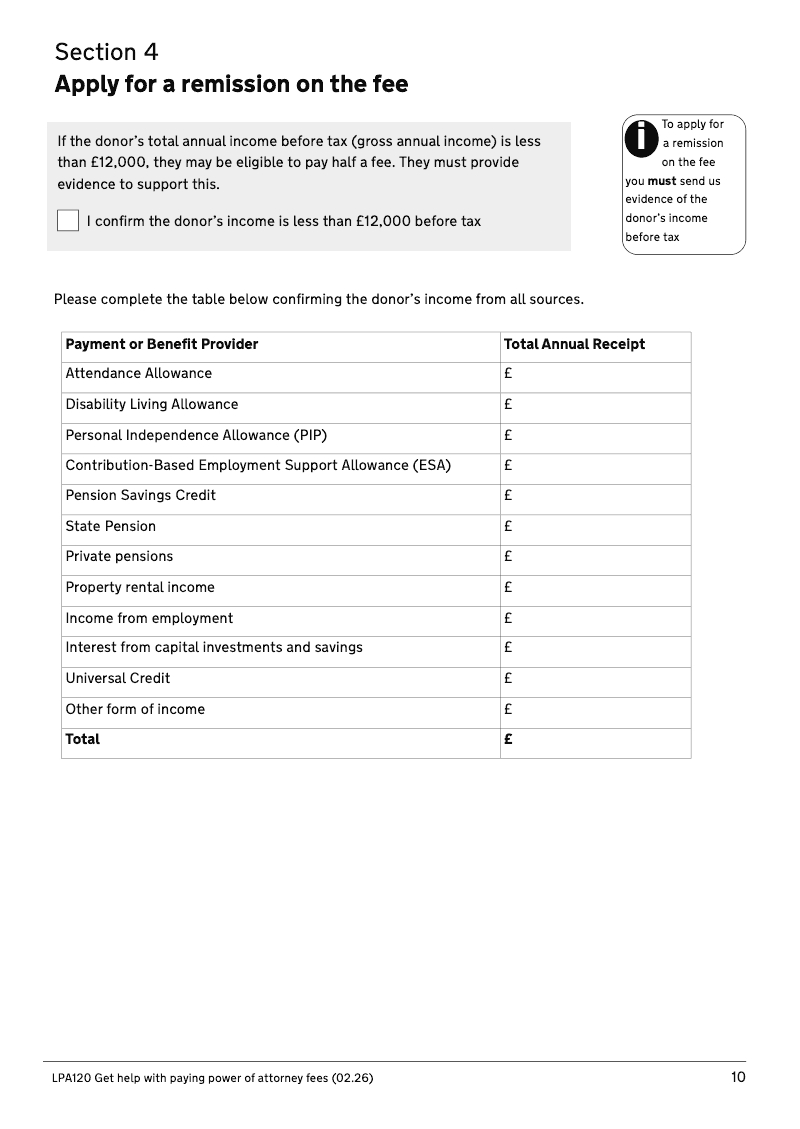 Preview thumbnail for LPA 120
