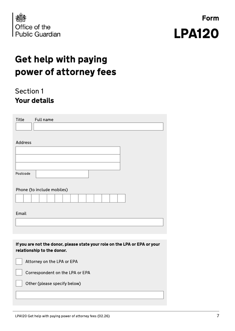 Preview thumbnail for LPA 120