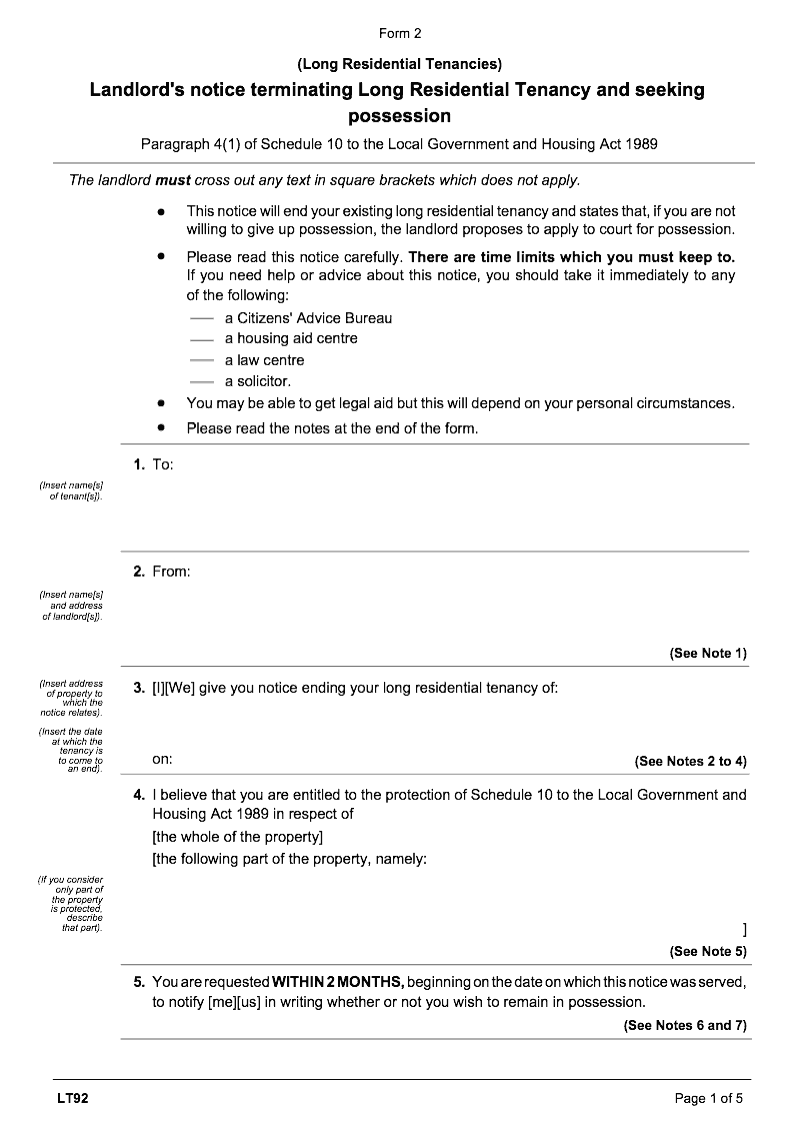 lt92-landlord-s-notice-terminating-long-residential-tenancy-and-seeking