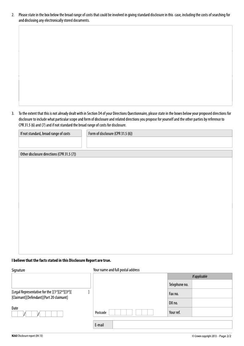 Preview thumbnail for N263 Long