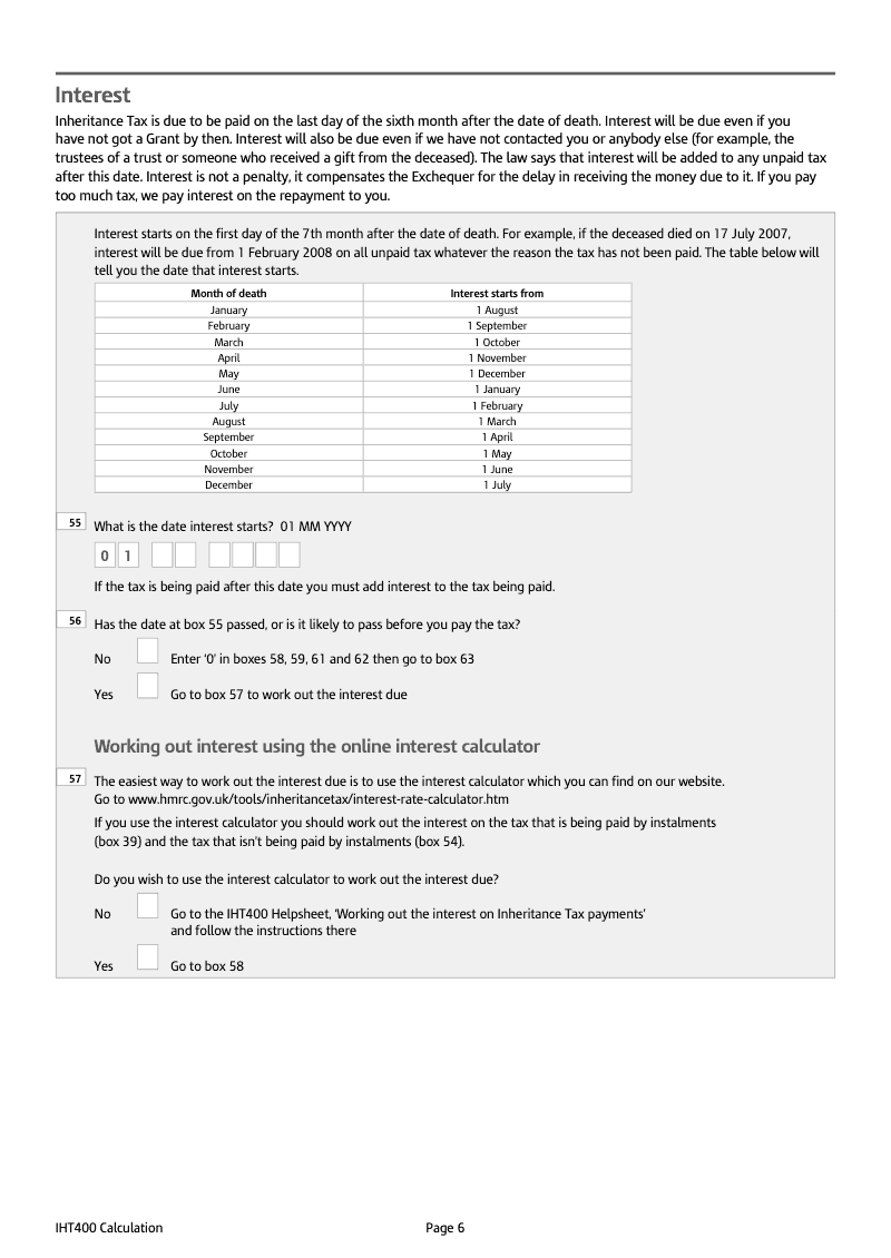 Preview thumbnail for SA-IHT400 Calculation