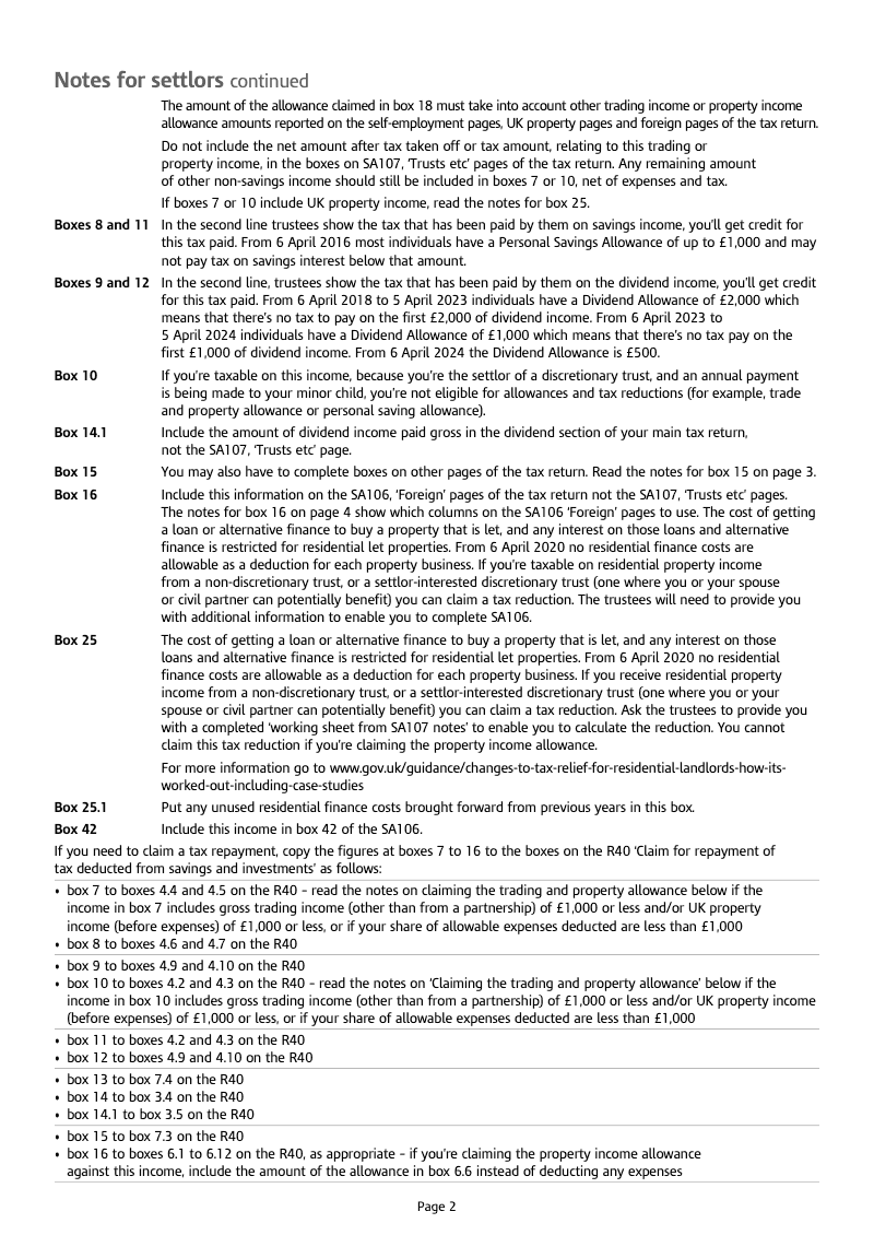 Preview thumbnail for R185 (Settlor) 2024