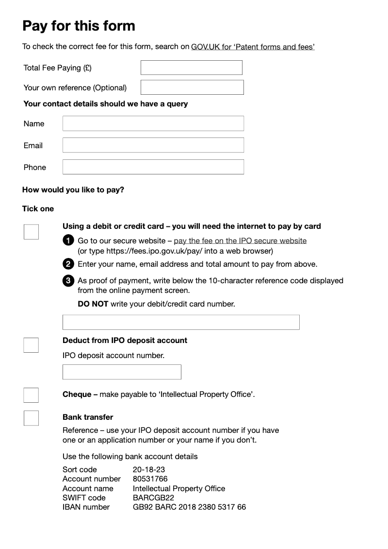 Preview thumbnail for Patents Form 12