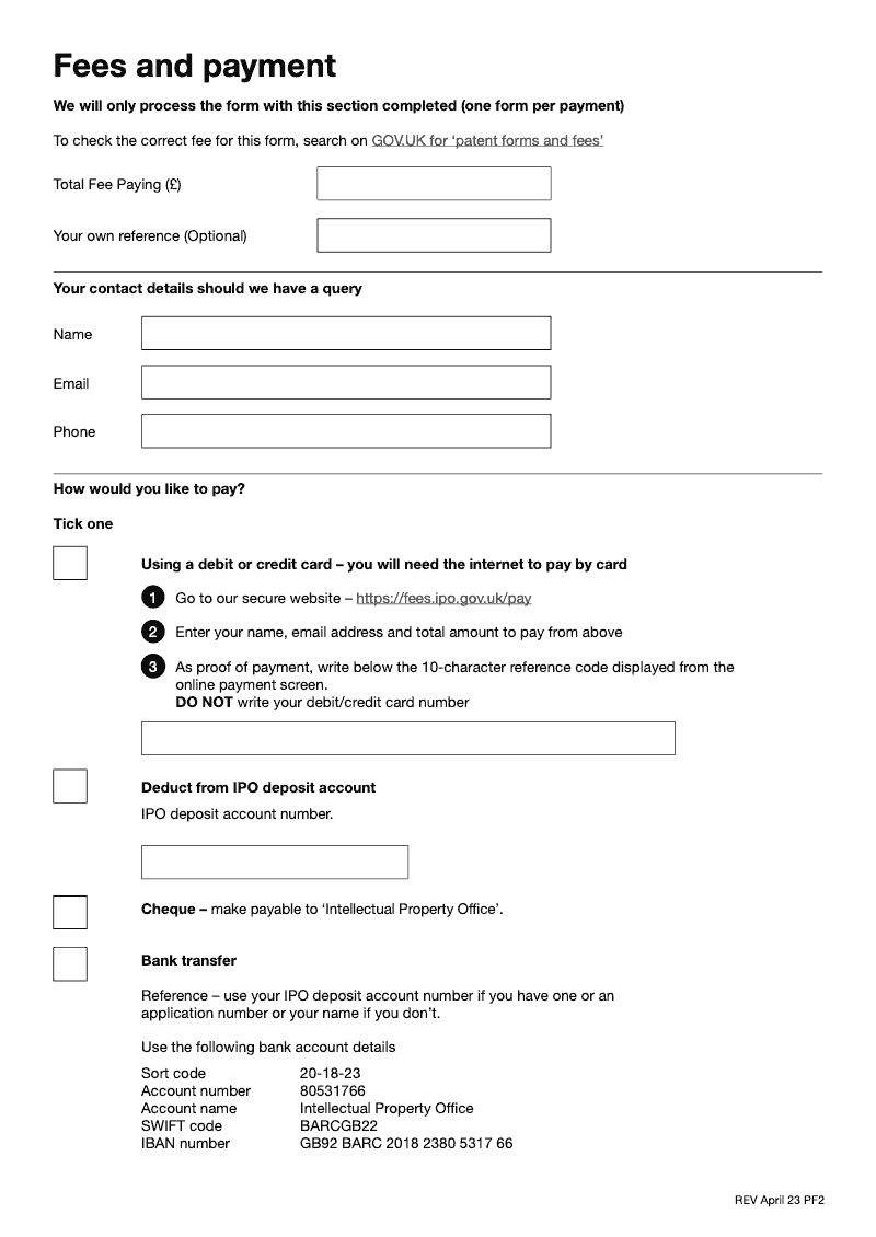 Preview thumbnail for Patents Form 2