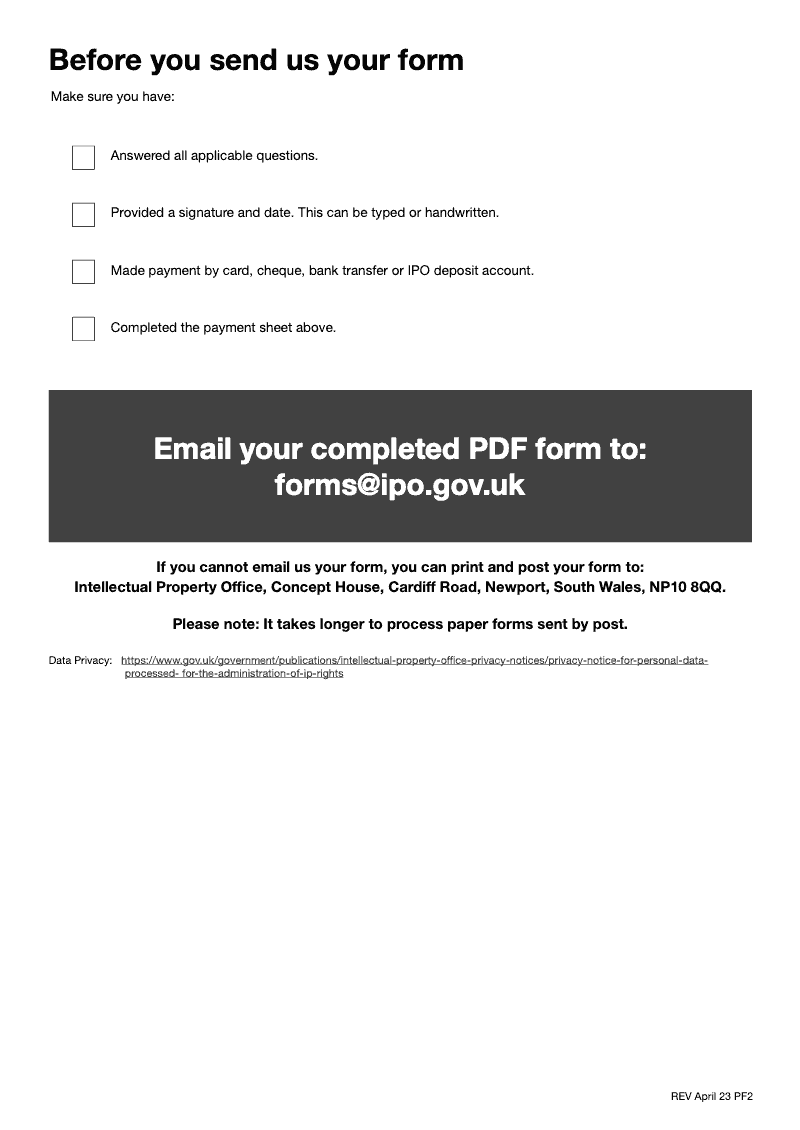 Preview thumbnail for Patents Form 2