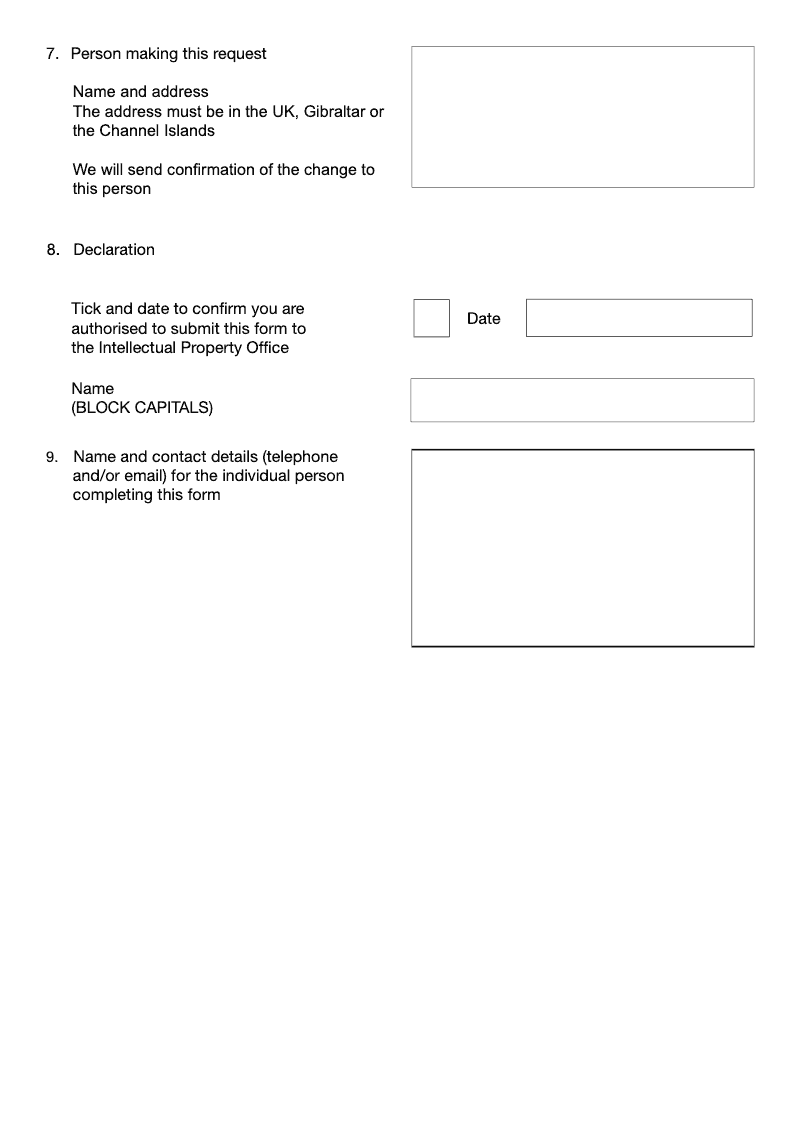 Preview thumbnail for Patents Form 20