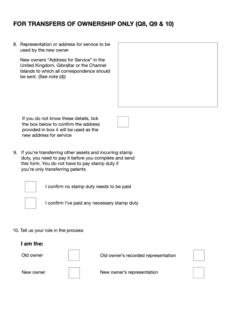 Preview thumbnail for Patents Form 21