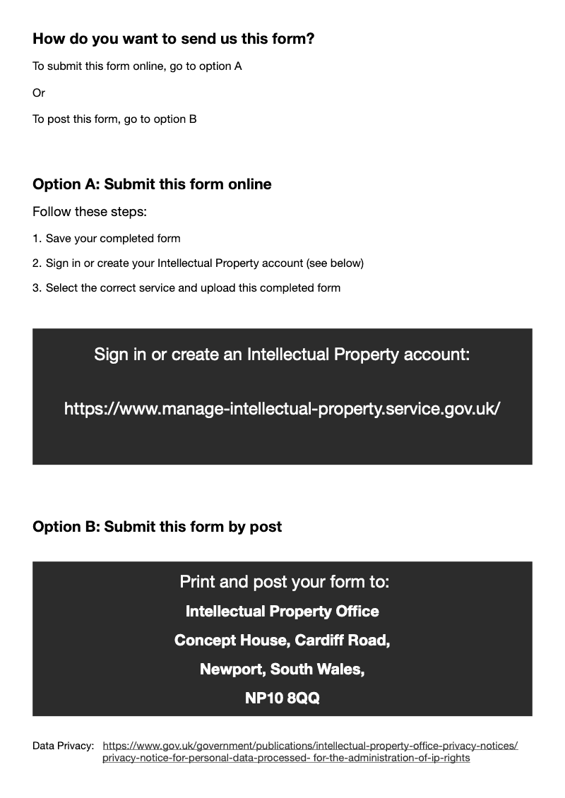 Preview thumbnail for Patents Form 28
