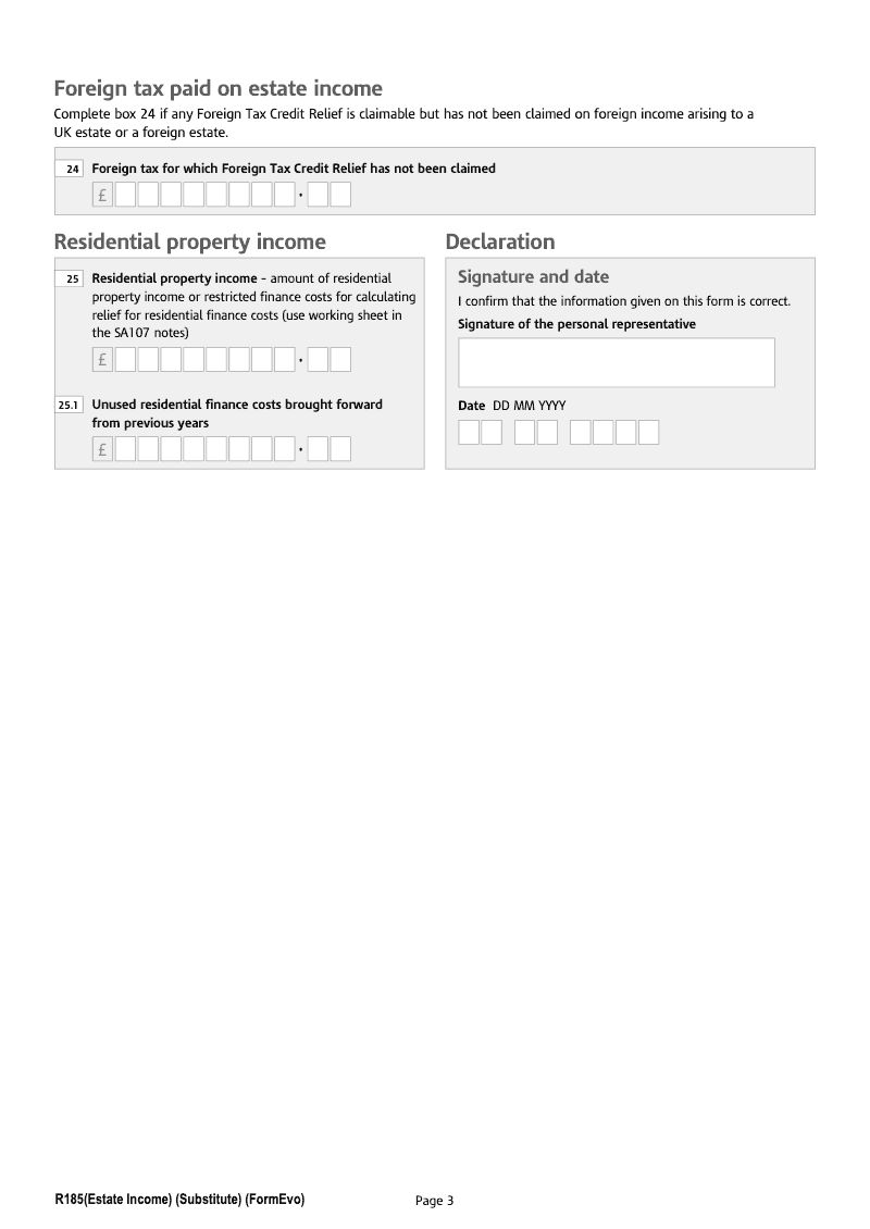 Preview thumbnail for R185 (Estate Income)