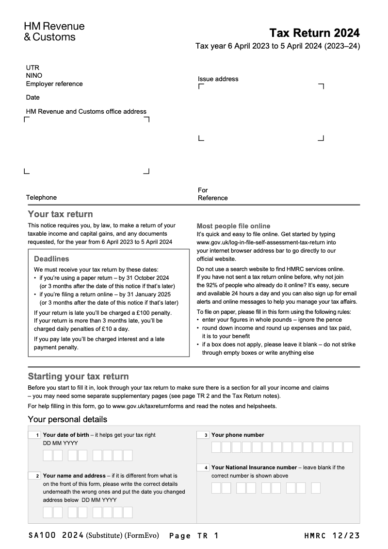 Preview thumbnail for SA100 (2024)