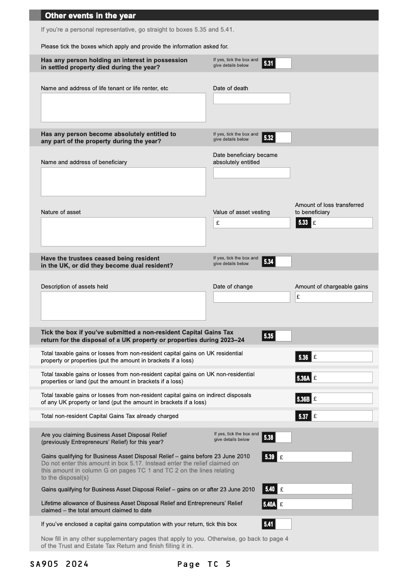 Preview thumbnail for SA905 (2024)