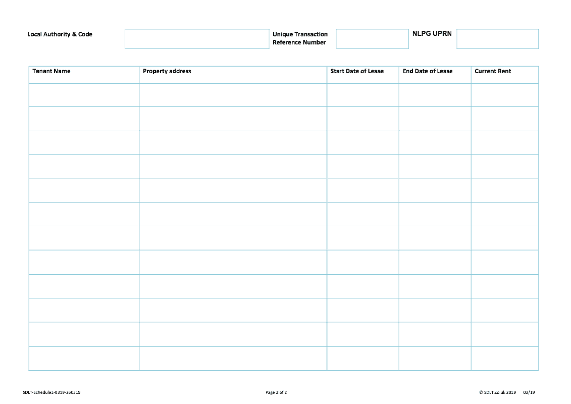 Preview thumbnail for SDLT Schedule 1