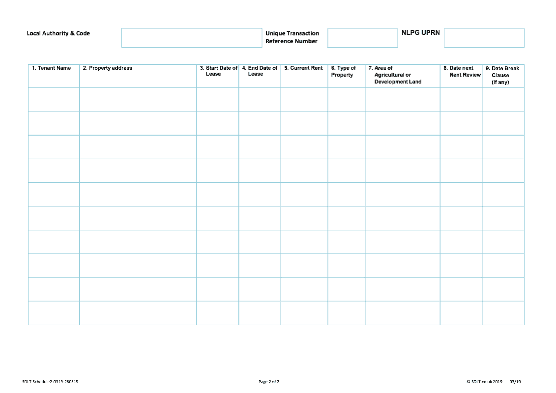 Preview thumbnail for SDLT Schedule 2