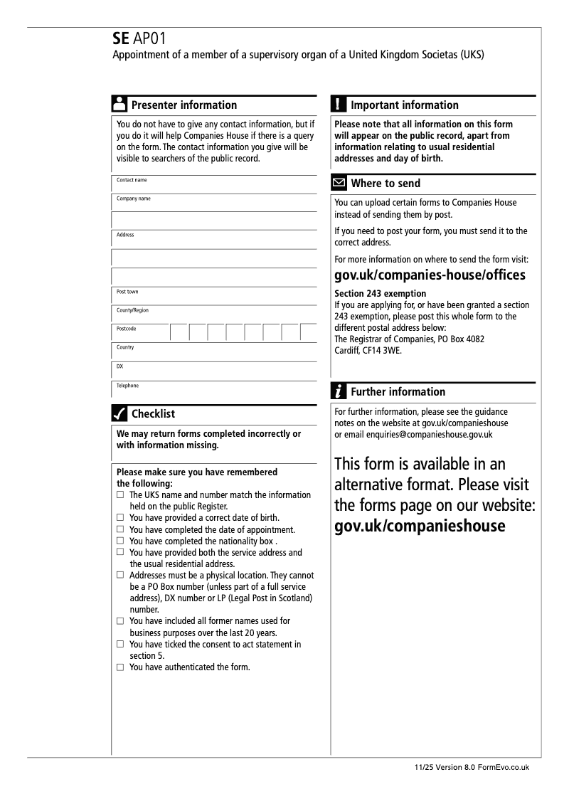 Preview thumbnail for SE AP01