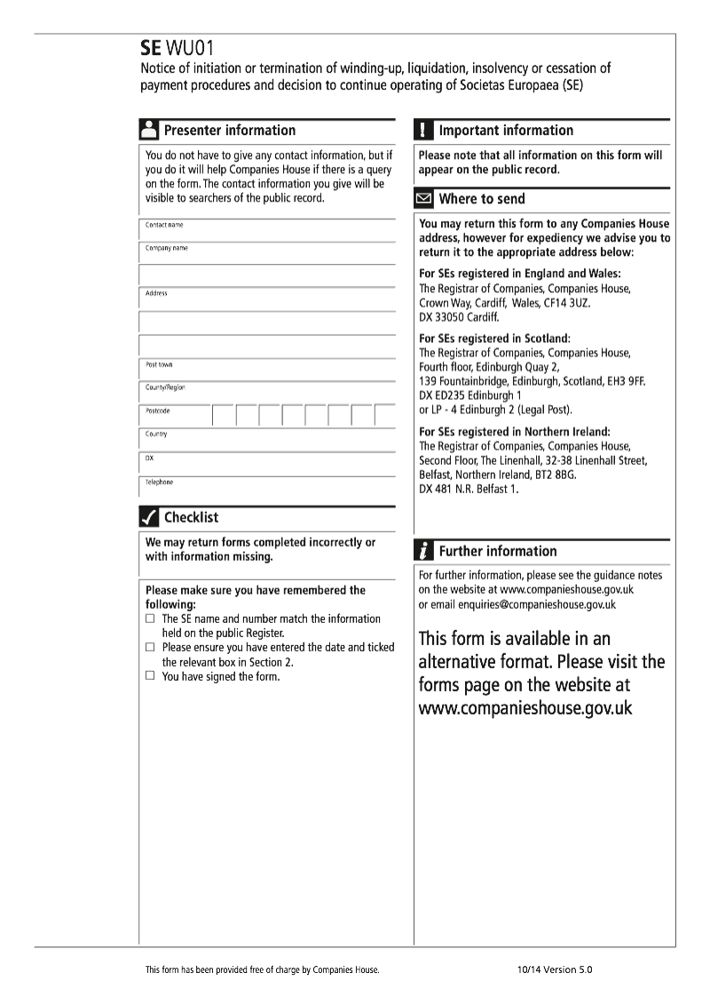 Preview thumbnail for SE WU01