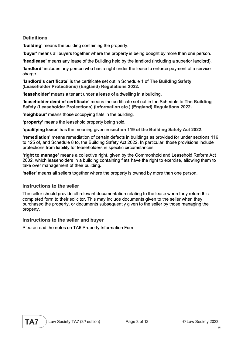 Preview thumbnail for SH19 (Section 7(2)) Continuation Page 1